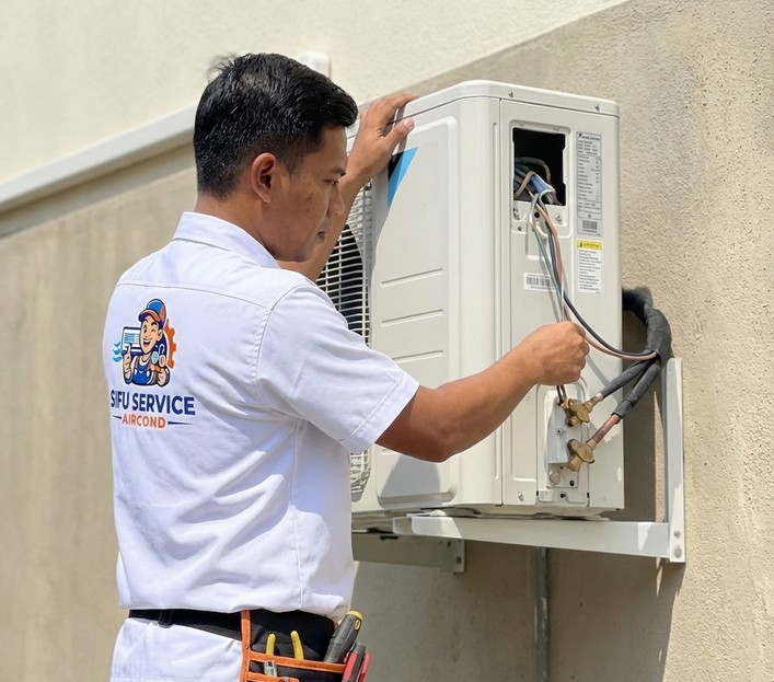 Overhaul aircond penuh